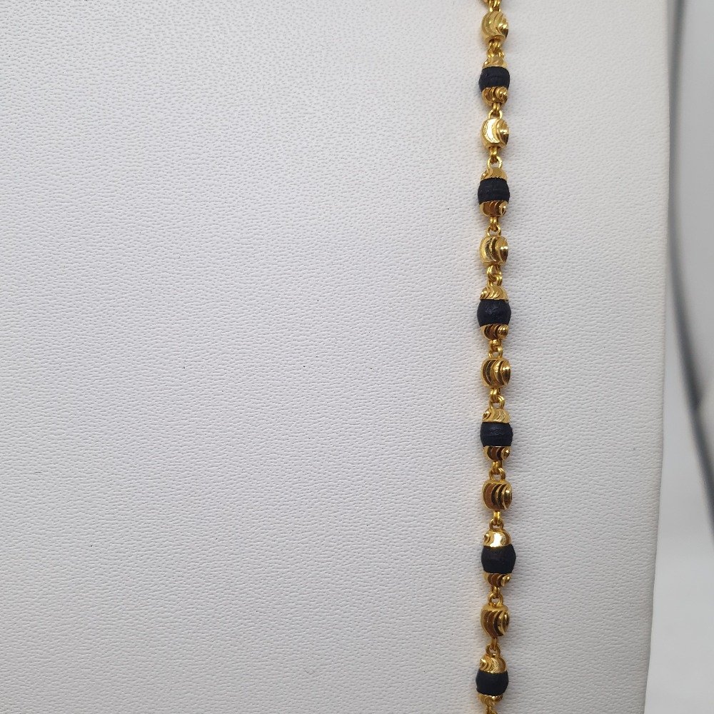 1 Line Black Tulsi Mala TMG-0013 Gross Weight-10.800 Net Net Weight-10.280