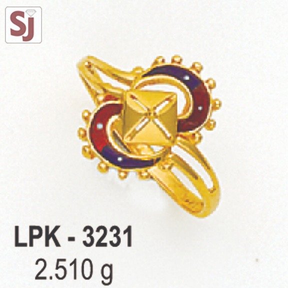 Ladies Ring Plain LPK-3231
