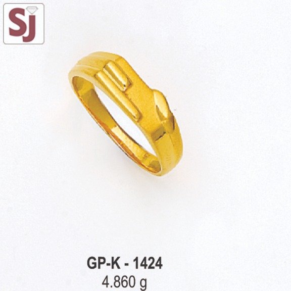 Gents Ring Plain GP-K-1424