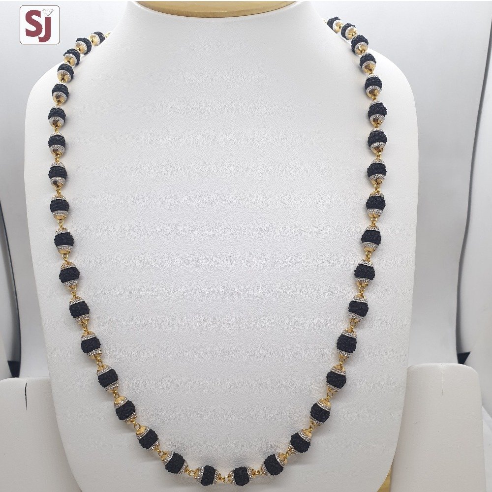 Rudraksh Mala Black RMG-0002 Gross Weight-29.460 Net Weight-23.220