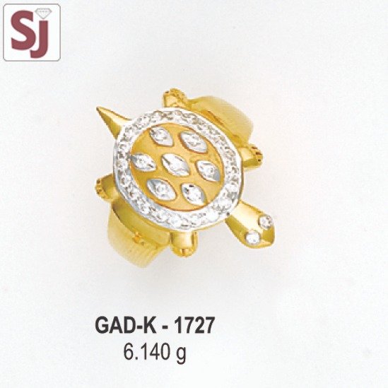Tortoise Gents Ring Diamond GAD-K-1727