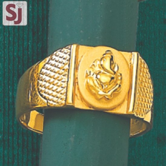 Ganpati Gents Ring diamond GRD-1648