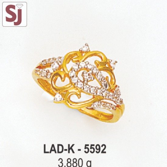 Ladies Ring Diamond LAD-K-5592