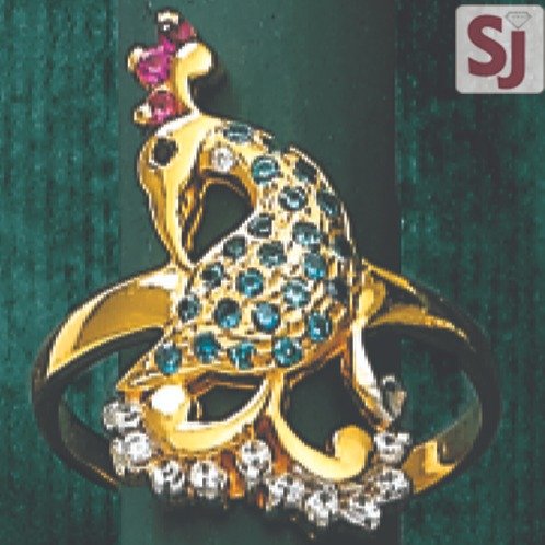 Peacock Ladies ring diamond lRD-4528
