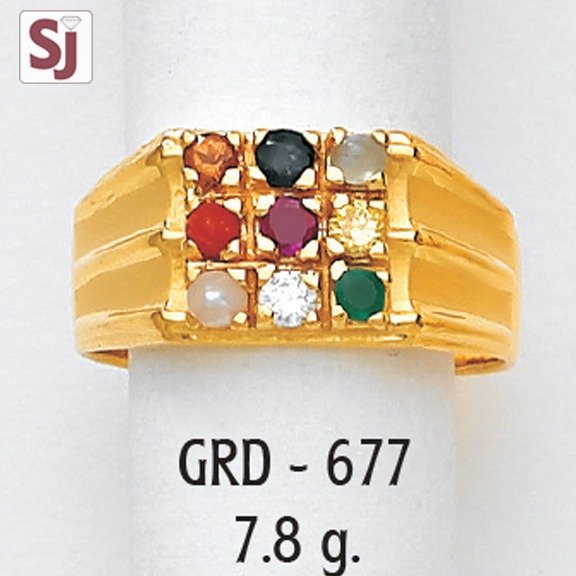 Navagraha gents Ring Diamond GRD-677