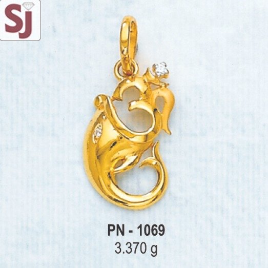 Om Ganpati Pendant PN-1069