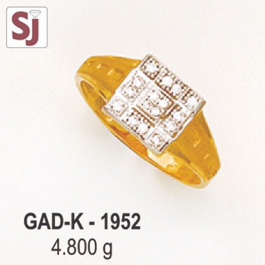 Gents Ring Diamond GAD-K-1952