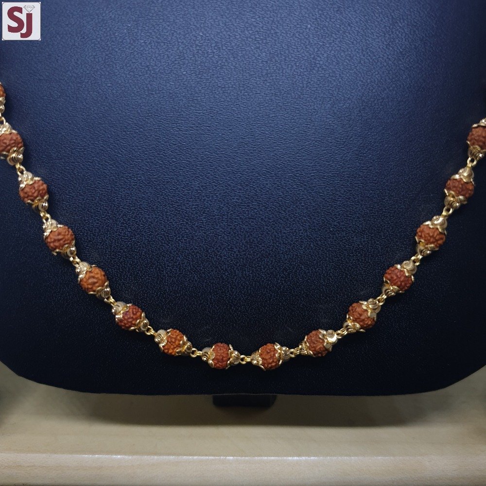 Rudraksh mala rmg-0022 gross weight-21.280 net weight-18.260