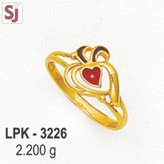 Ladies Ring Plain LPK-3226