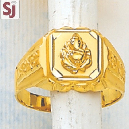 Ganpati Gents Ring Plain GRP-1166