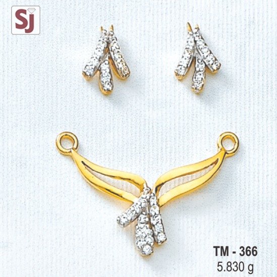 Mangalsutra Pendant Set TM-366