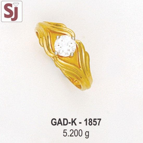 gents ring diamond GAD-K-1857