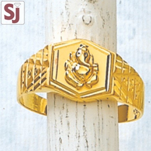 Ganpati Gents Ring Plain GRP-1146
