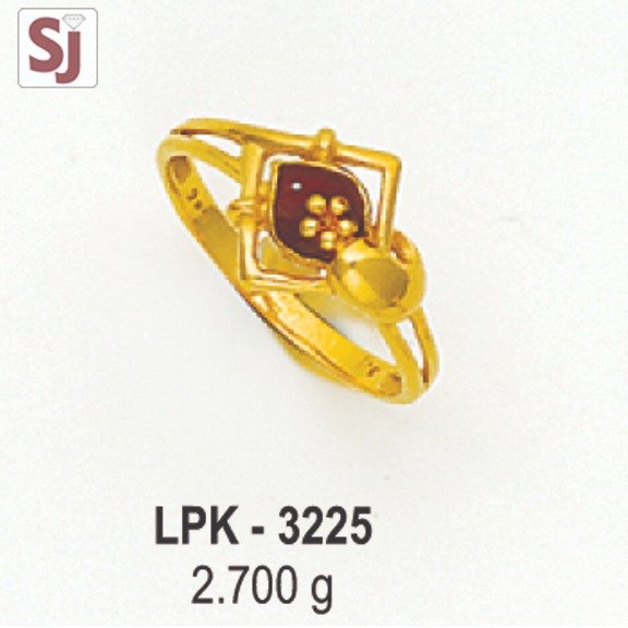 Ladies Ring Plain LPK-3225