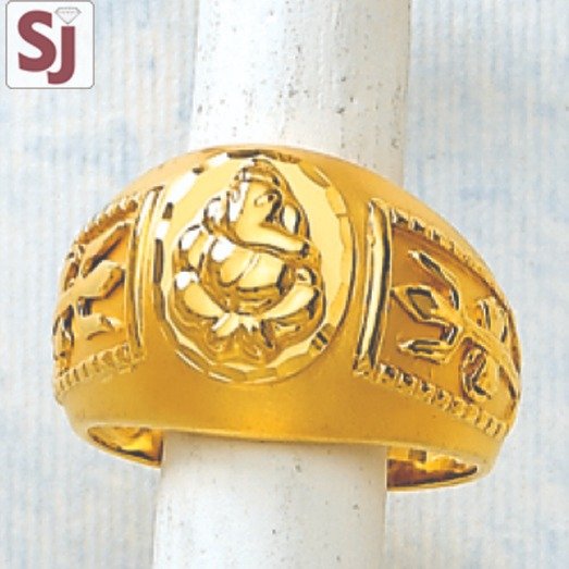 Ganpati Gents Ring Plain GRP-1080
