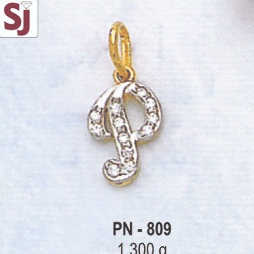 Alphabet Pendant PN-809