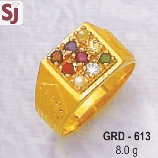 Navagraha Gents Ring Diamond GRD-613