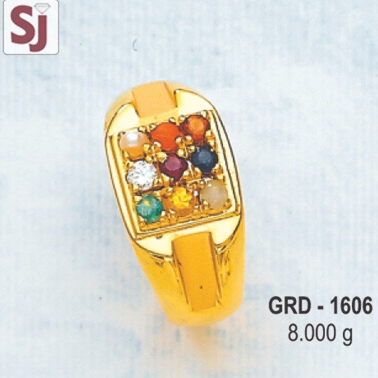 Navagraha Gents Ring Diamond GRD-1606