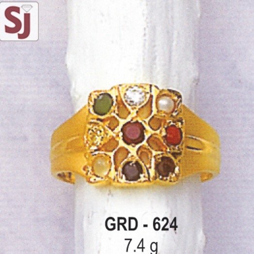 Navagraha Gents Ring Diamond GRD-624