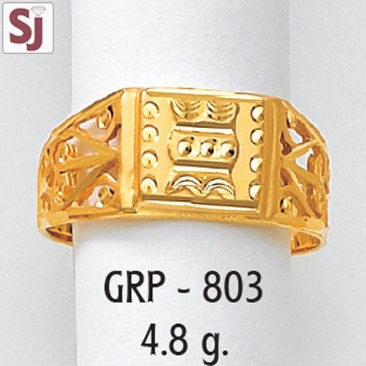 Gents ring Plain GRP-803