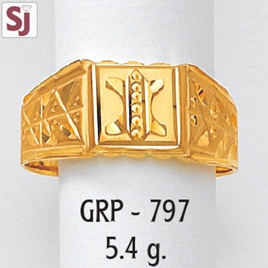 Gents ring Plain GRP-797
