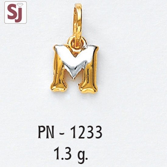 Alphabet pendant pn-1233