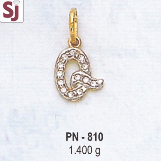 Alphabet Pendant PN-810
