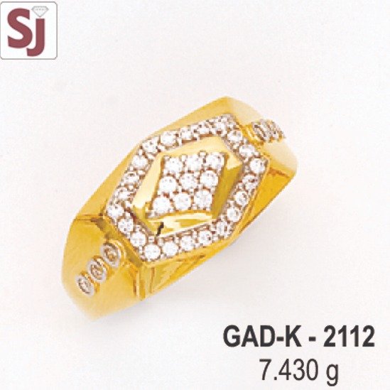 Gents Ring Diamond GAD-K-2112