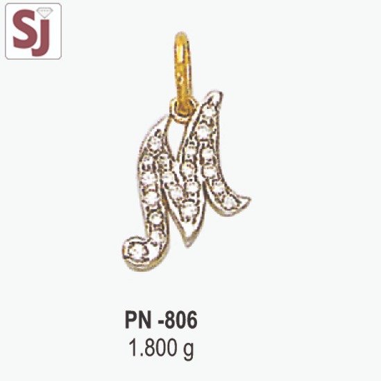 Alphabet Pendant PN-K-806