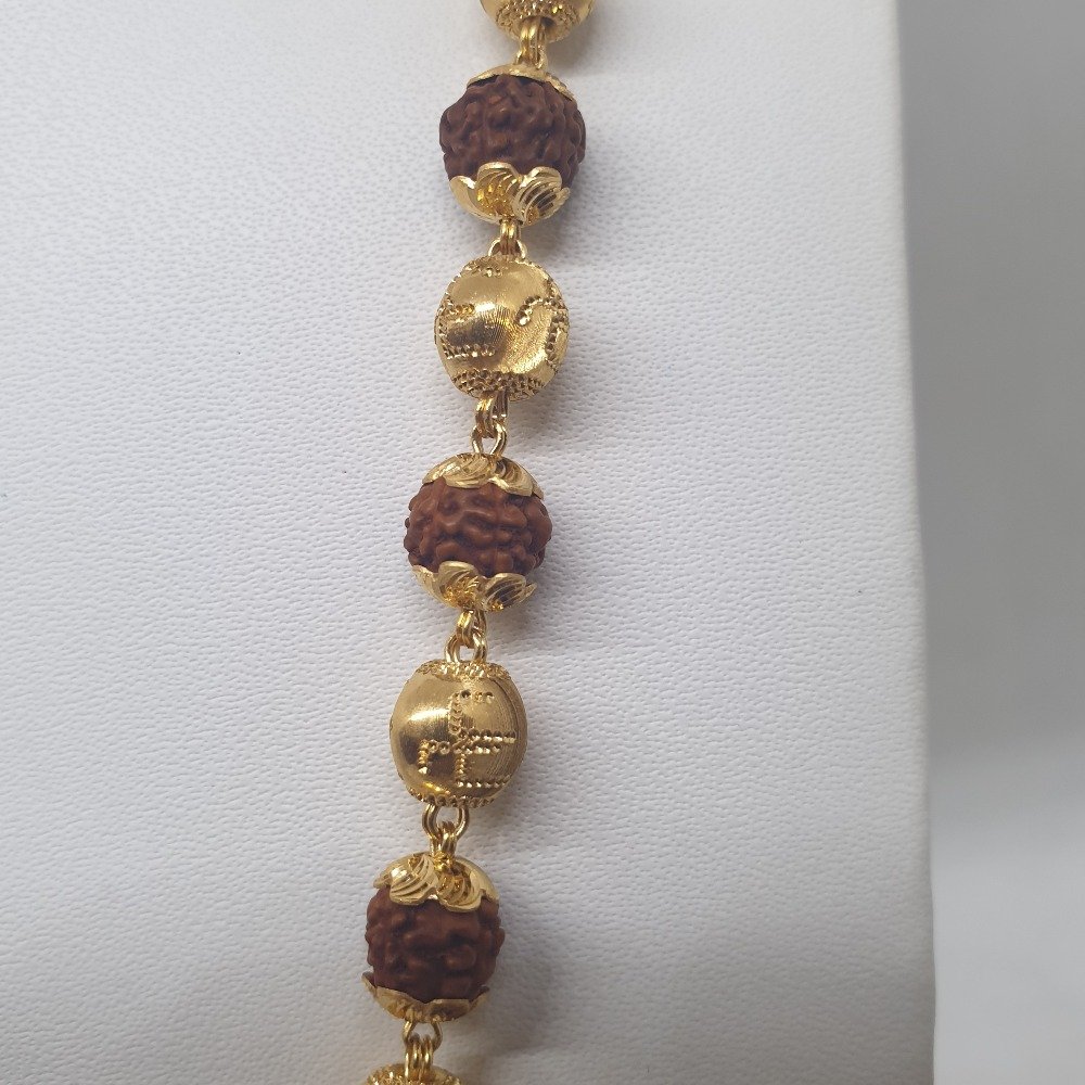 Rudraksh Mala RMG-0043 Gross Weight-35.170 Net Weight-31.180