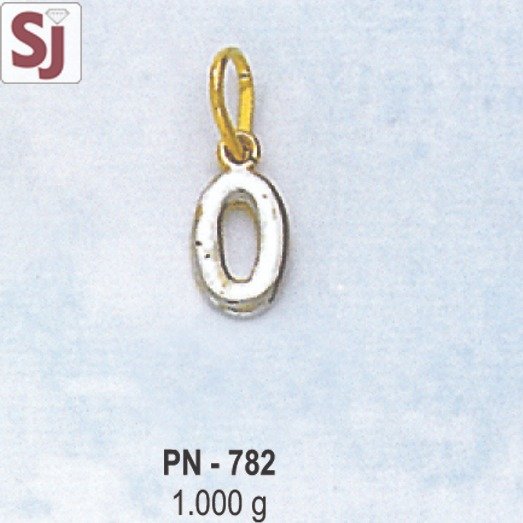 Alphabet Pendant PN-782