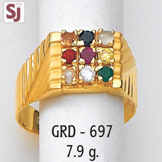 Navagraha Gents Ring Diamond GRD-697
