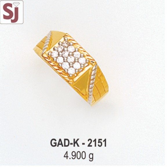 Gents Ring Diamond GAD-K-2151