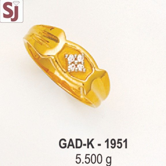 Gents Ring Diamond GAD-K-1951