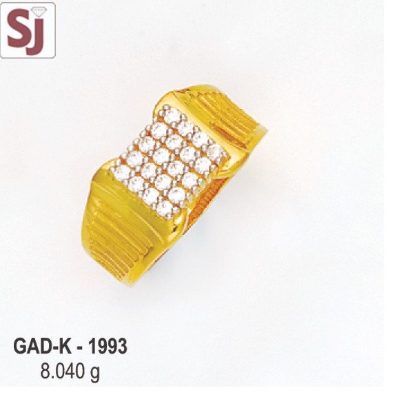 gents ring diamond GAD-K-1993