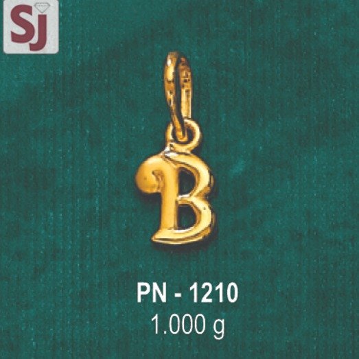 Alphabet Pendant PN-1210