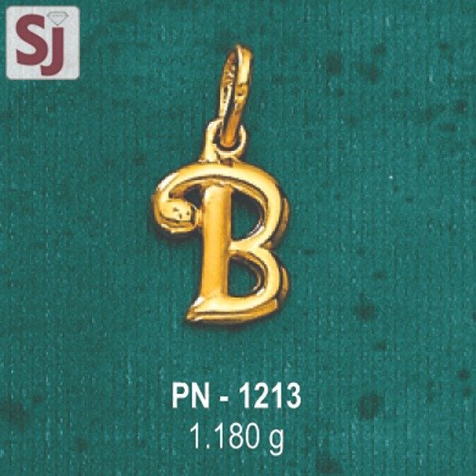 Alphabet Pendant PN-1213