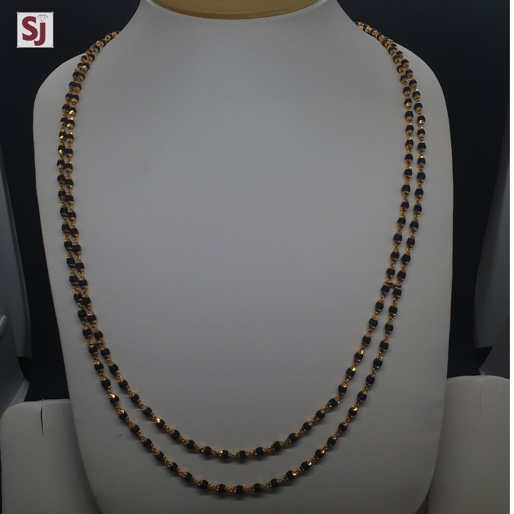 2 Line Black Tulsi Maala TMG-0017 Gross Weight-18.780 Net weight-16.590
