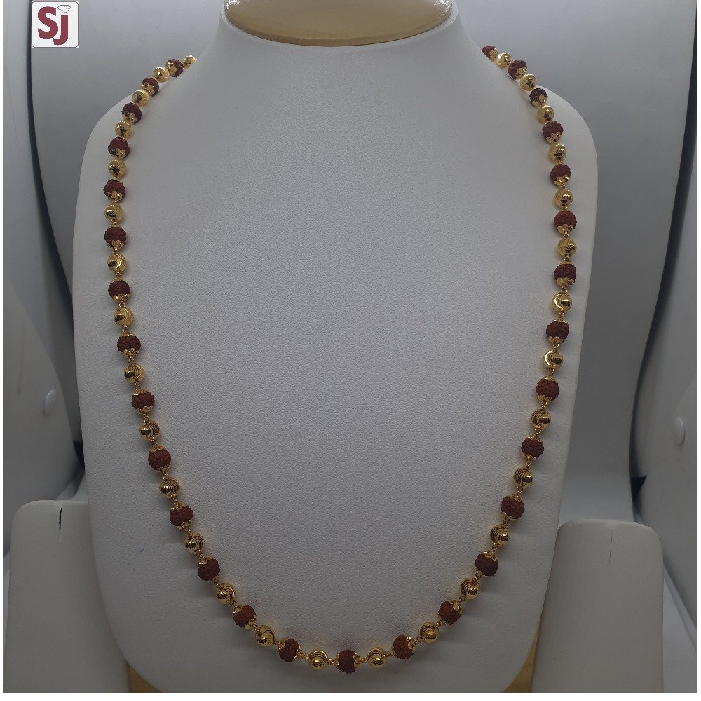 Rudraksh mala rmg-0042 gross weight-27.160 net weight-23.590