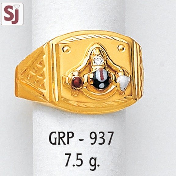 Tirupati Balaji Gents Ring Plain GRP-937
