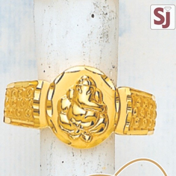 Ganpati Gents Ring Plain GRP-1162