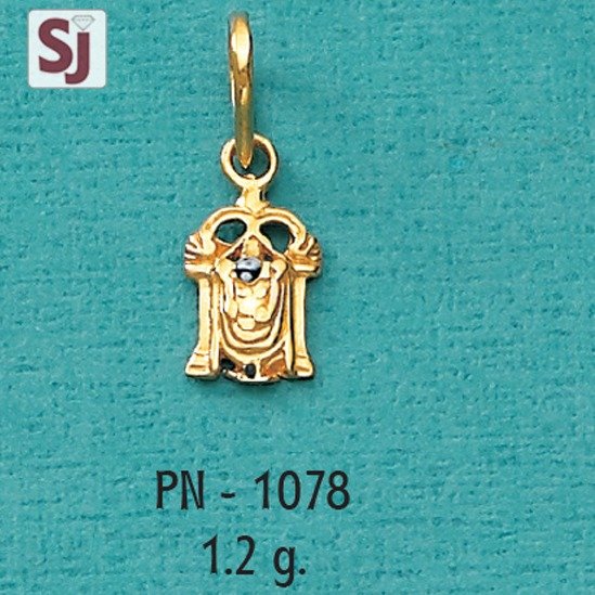 Tirupati balaji pendant pn-1078