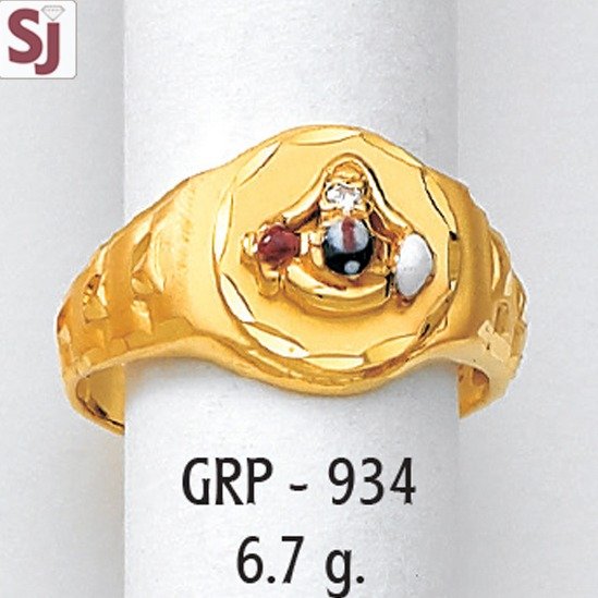 Tirupati Balaji Gents Ring Plain GRP-934