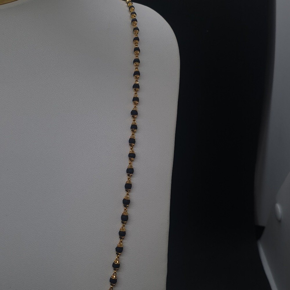 1 Line Black Tulsi Mala TMG-0018 Gross weight-9.000 Net Weight-8.040