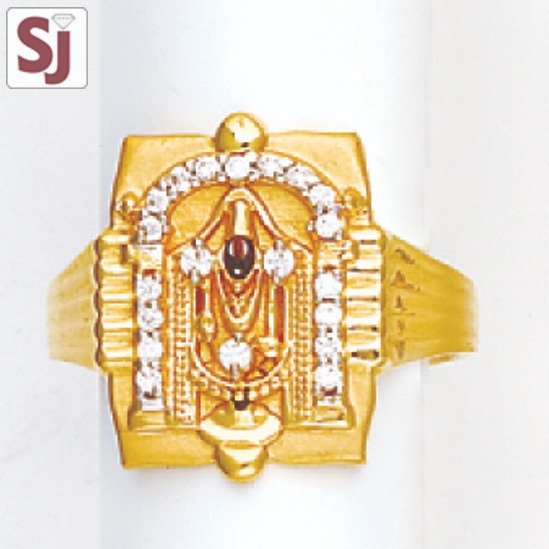 Tirupati Balaji Gents Ring Diamond GAD-K-1760