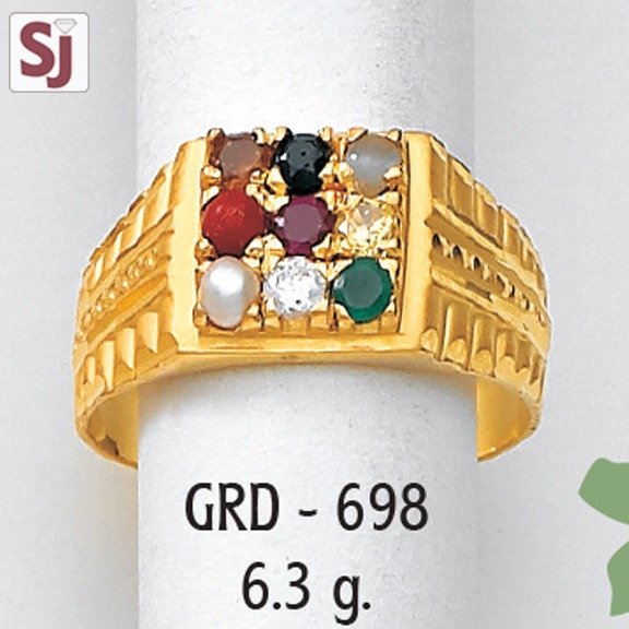 Navagraha Gents Ring Diamond GRD-698