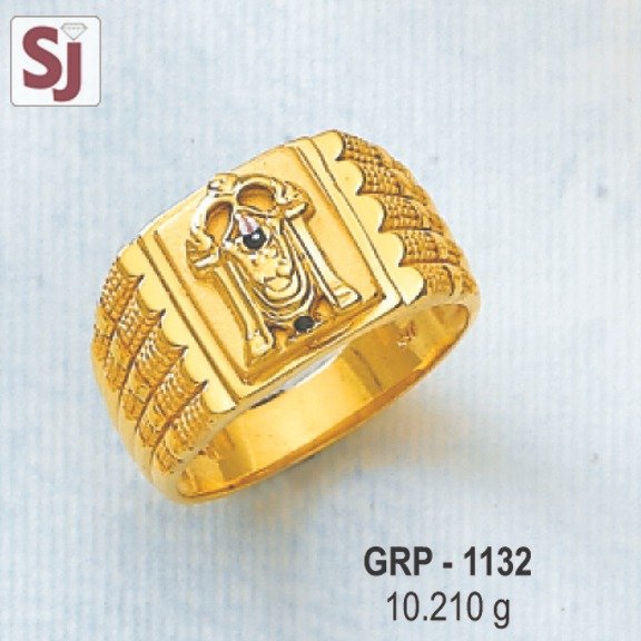 Tirupati Balaji Gents Ring Plain GRP-1132