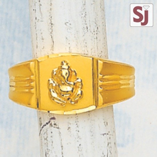 Ganpati Gents Ring Plain GRP-956