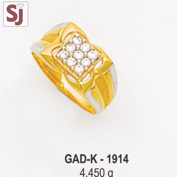 Gents Ring Diamond GAD-K-1914