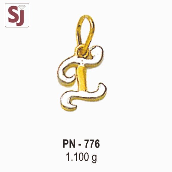 Alphabet Pendant PN-K-776